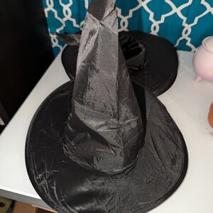 ❤️Lot of 8 black witch hats Vacuum sealed in bag